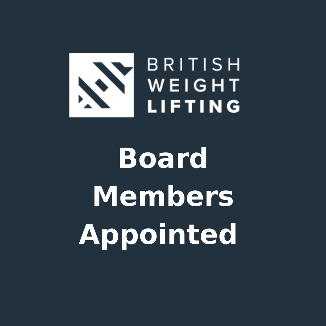 British Weight Lifting Announces Four Board Members