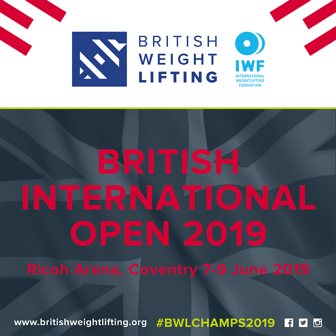 Entry Details For The British International Open 2019