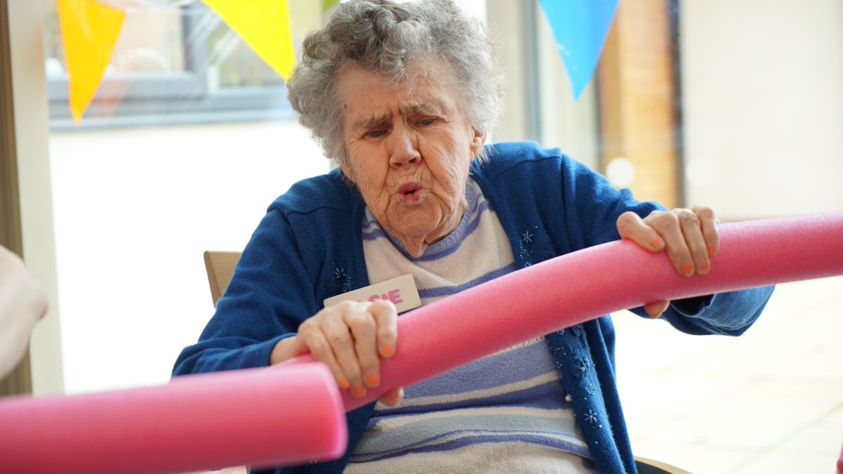Care Home Residents Get Their Strength In Numbers 