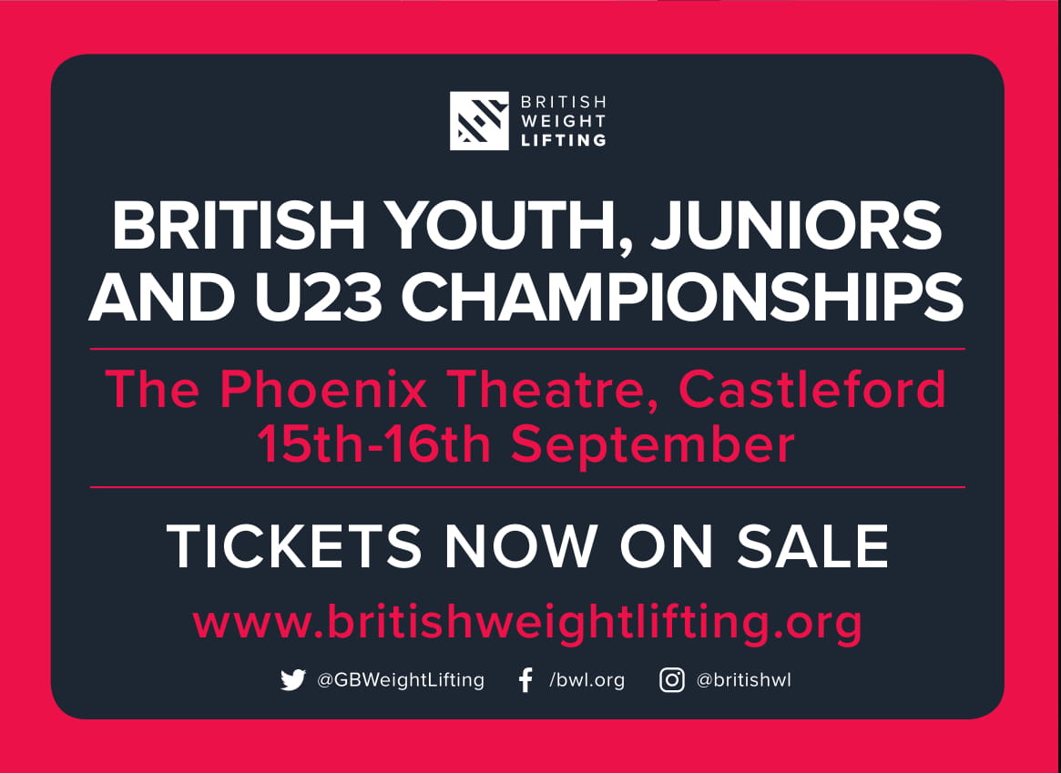 Tickets On Sale For This Year's British Youth, Juniors and U23 Championships