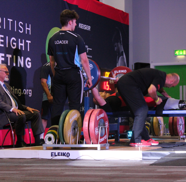 Volunteer at The British Youth, Junior and Under 23 Weightlifting Championships