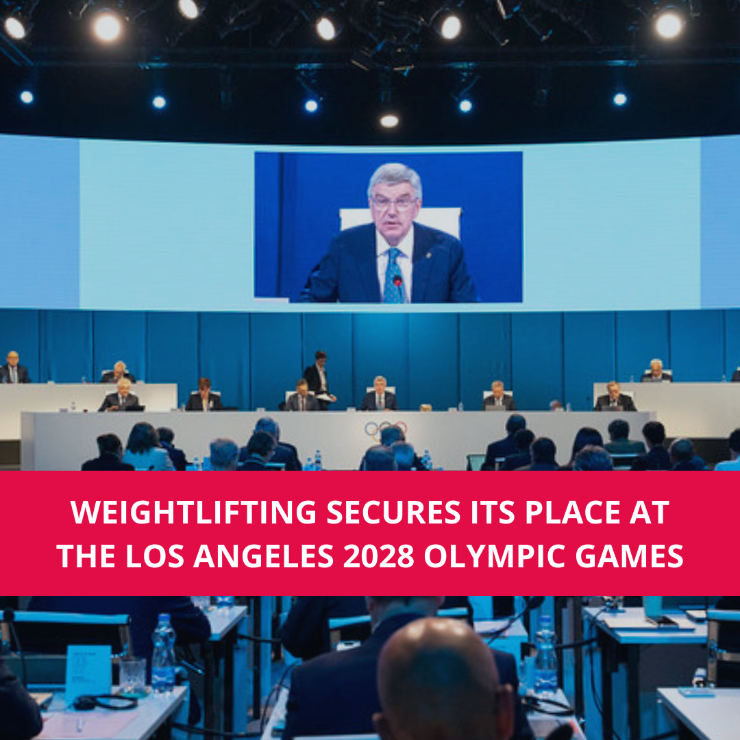 Weightlifting Secures its place at the Los Angeles 2028 Olympic Games