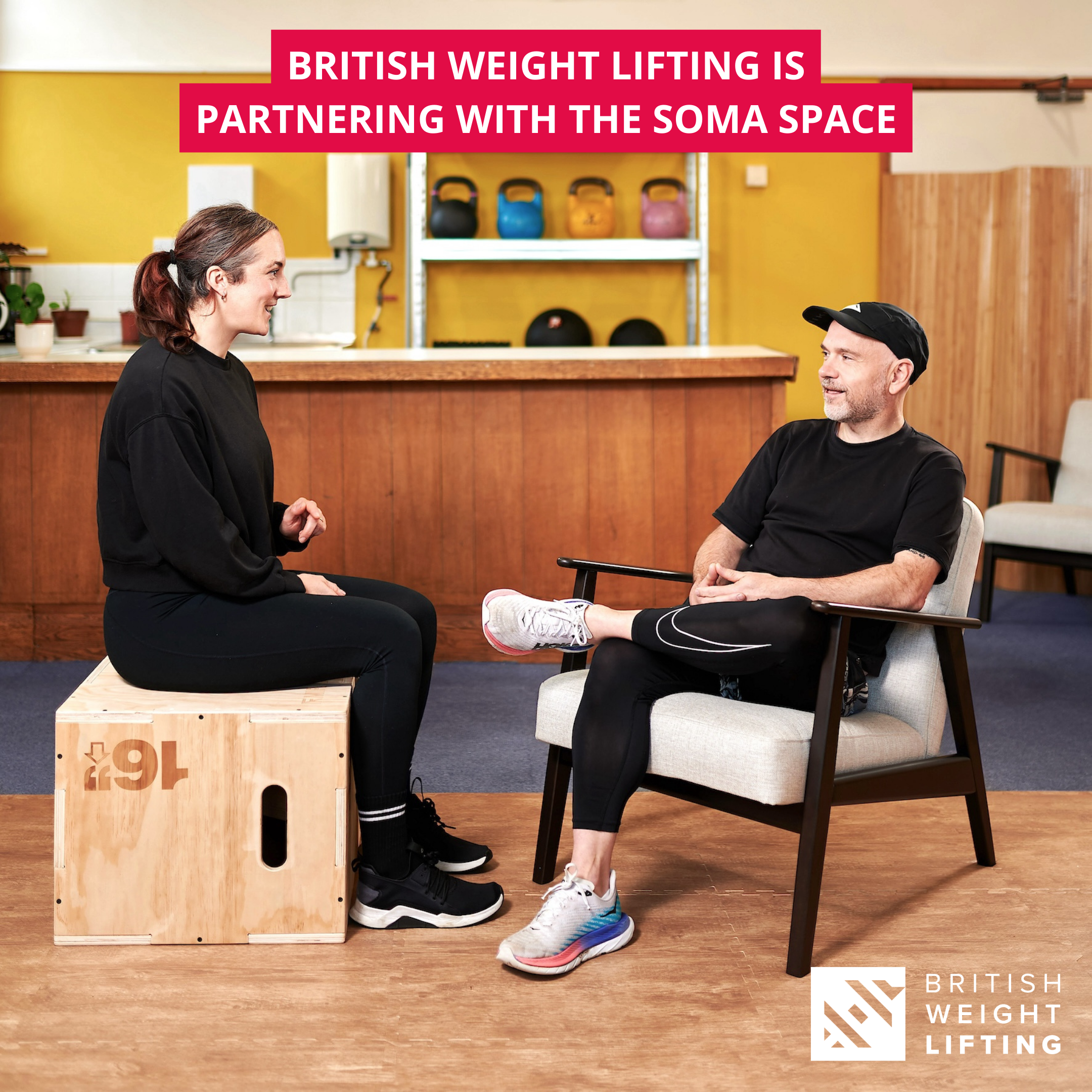 British Weight Lifting and The Soma Space - Movement for Mental Health