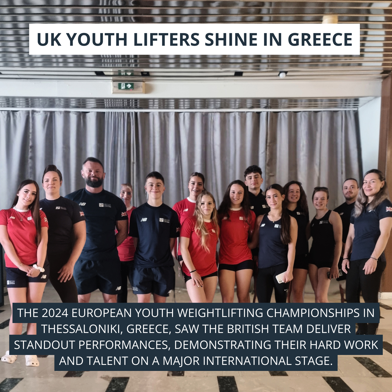 UK Youth Lifters Shine in Greece