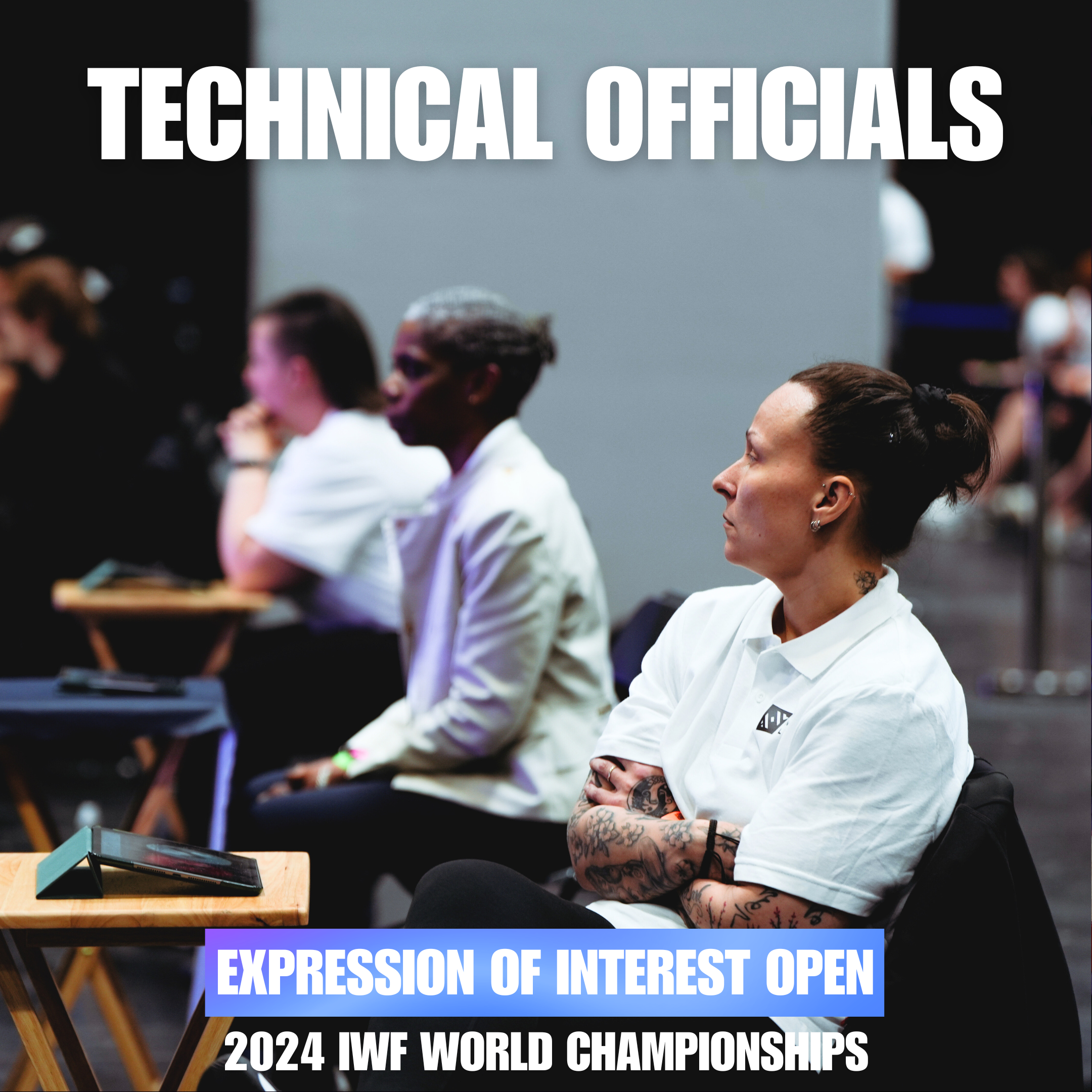 2024 IWF World Championships - BWL Technical Official Nomination Opportunity