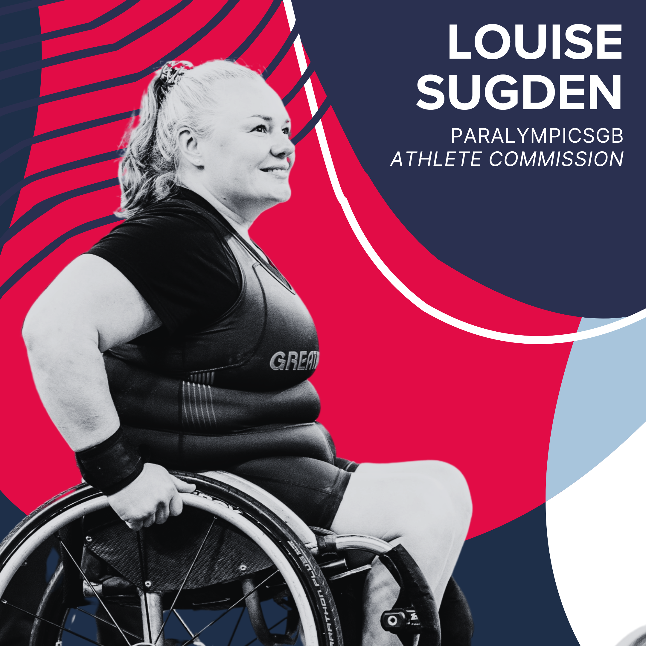 Louise Sugden Elected to ParalympicsGB Athlete Commission