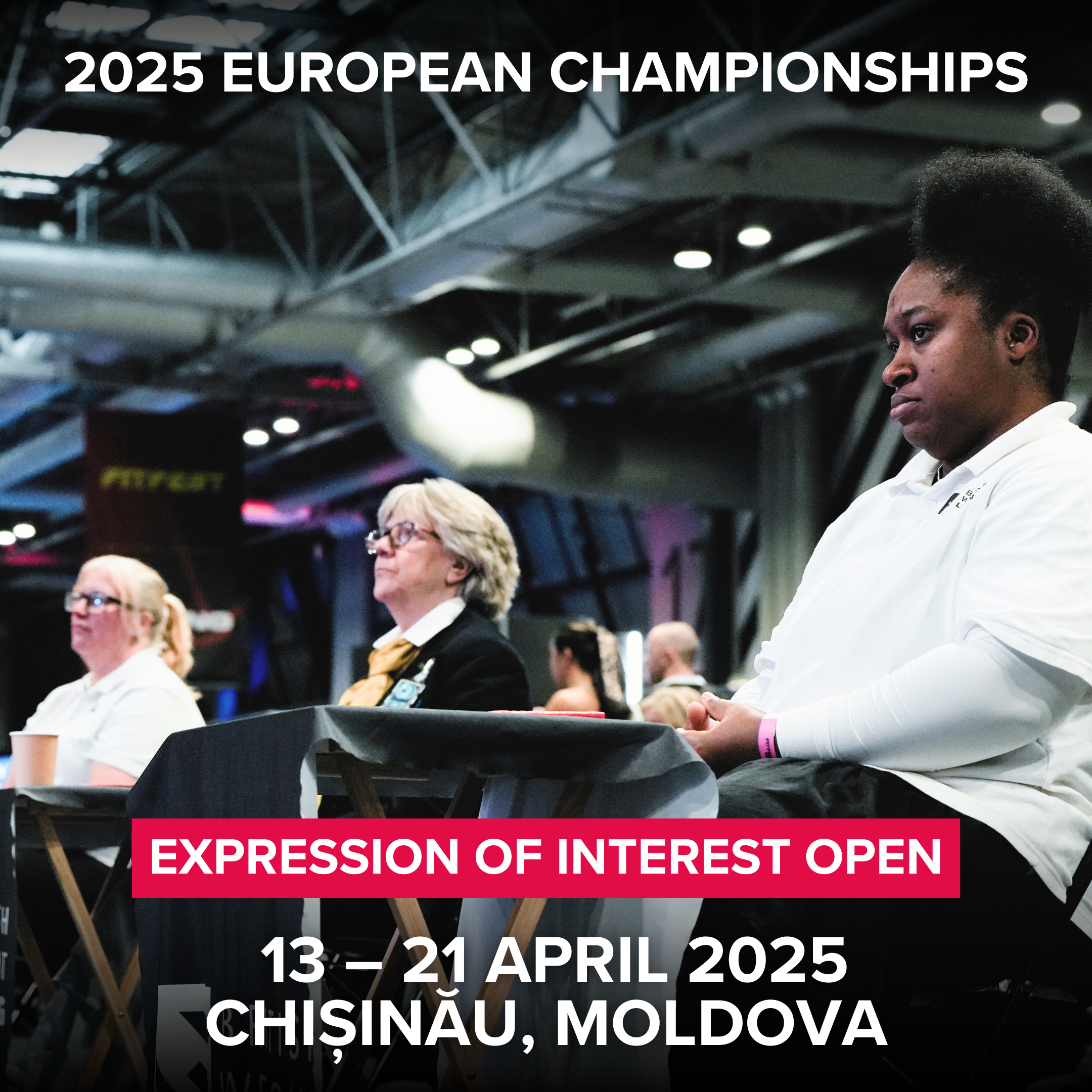  2025 European Championships - BWL Technical Official Nomination Opportunity