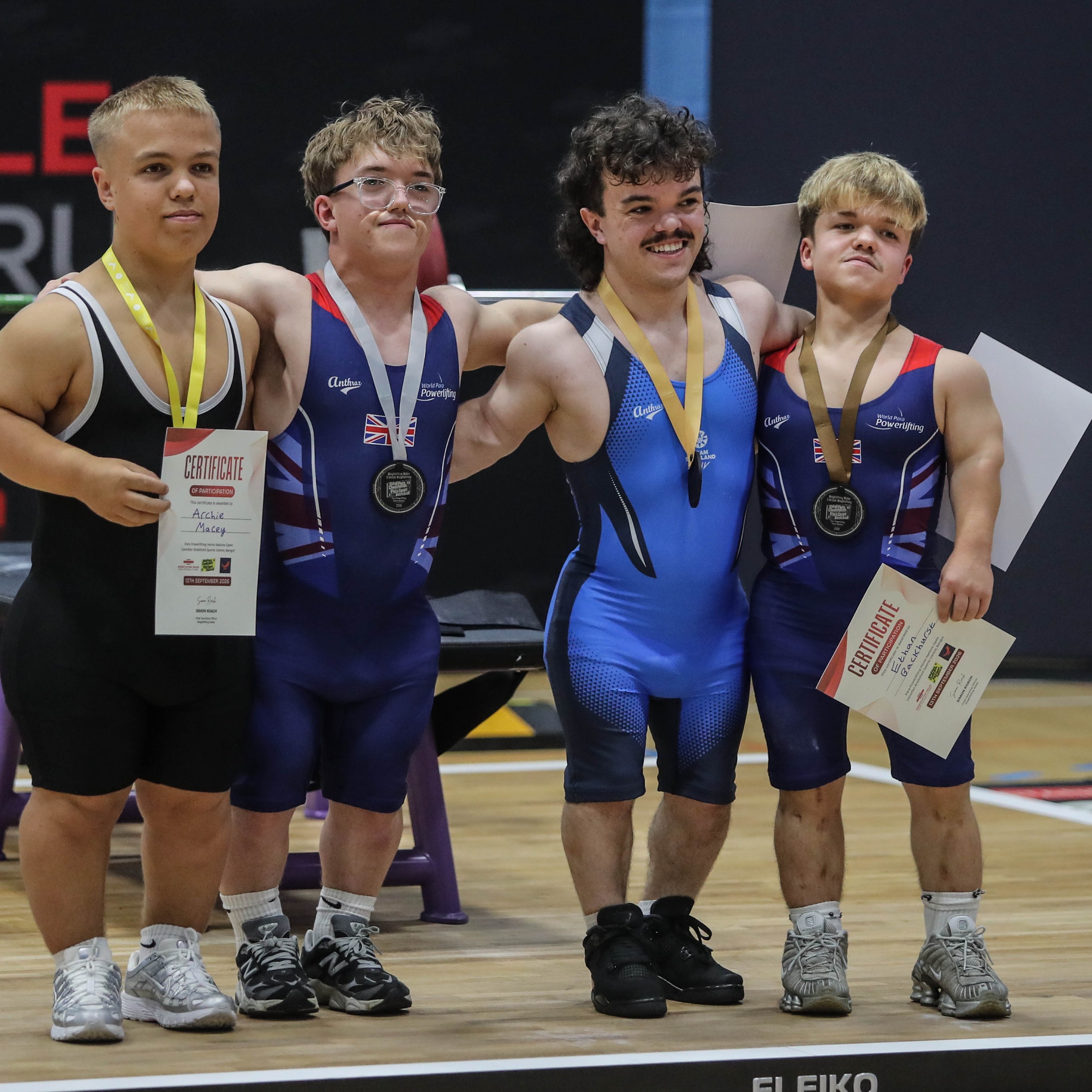 Strong performances at Para Powerlifting Home Nations Open in Bangor