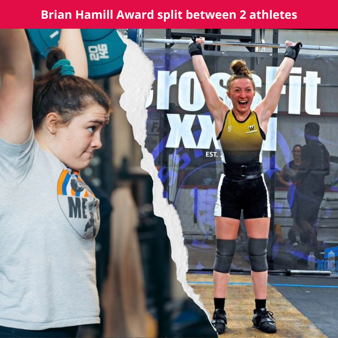 Brian Hamill award granted to two weightlifters
