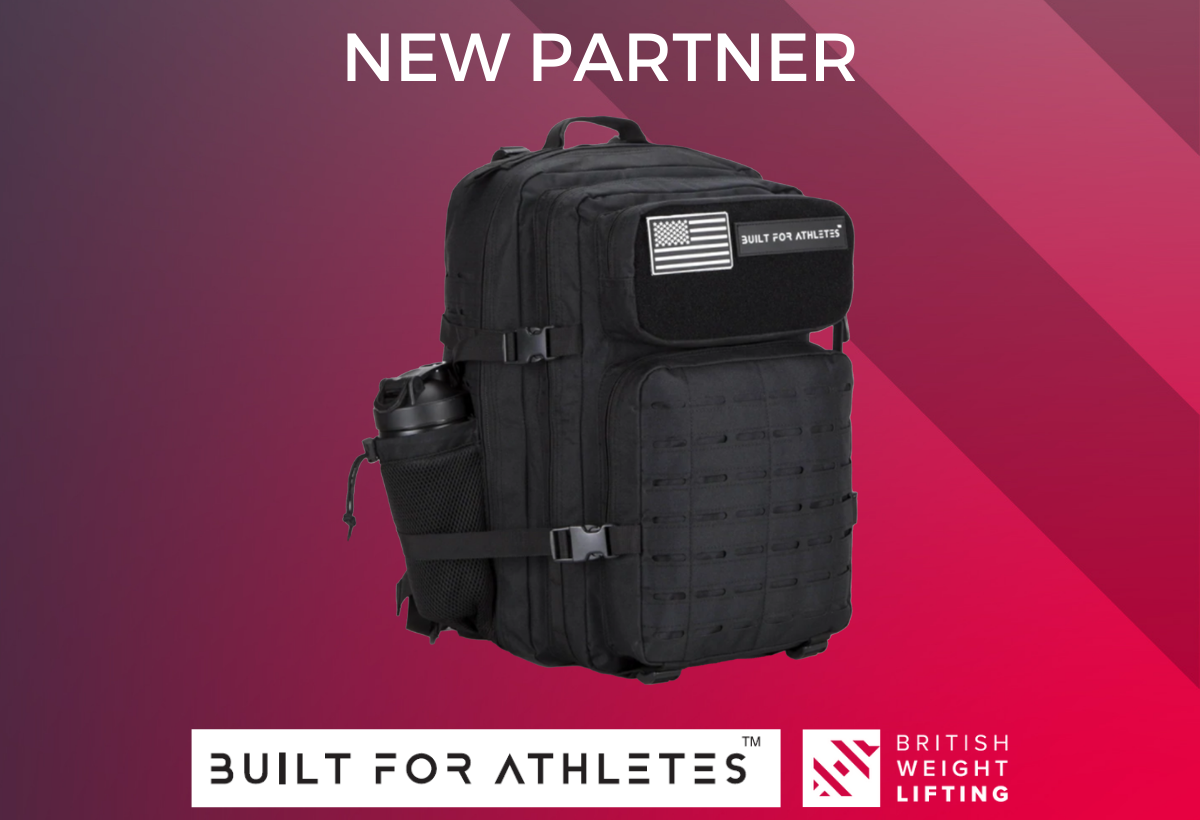 British Weight Lifting announce new partnership with Built for Athletes