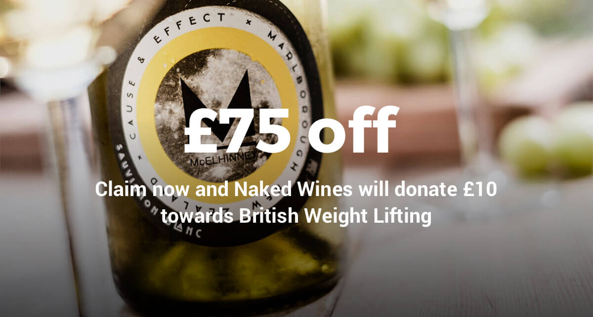 British Weight Lifting Partner With Naked Wines