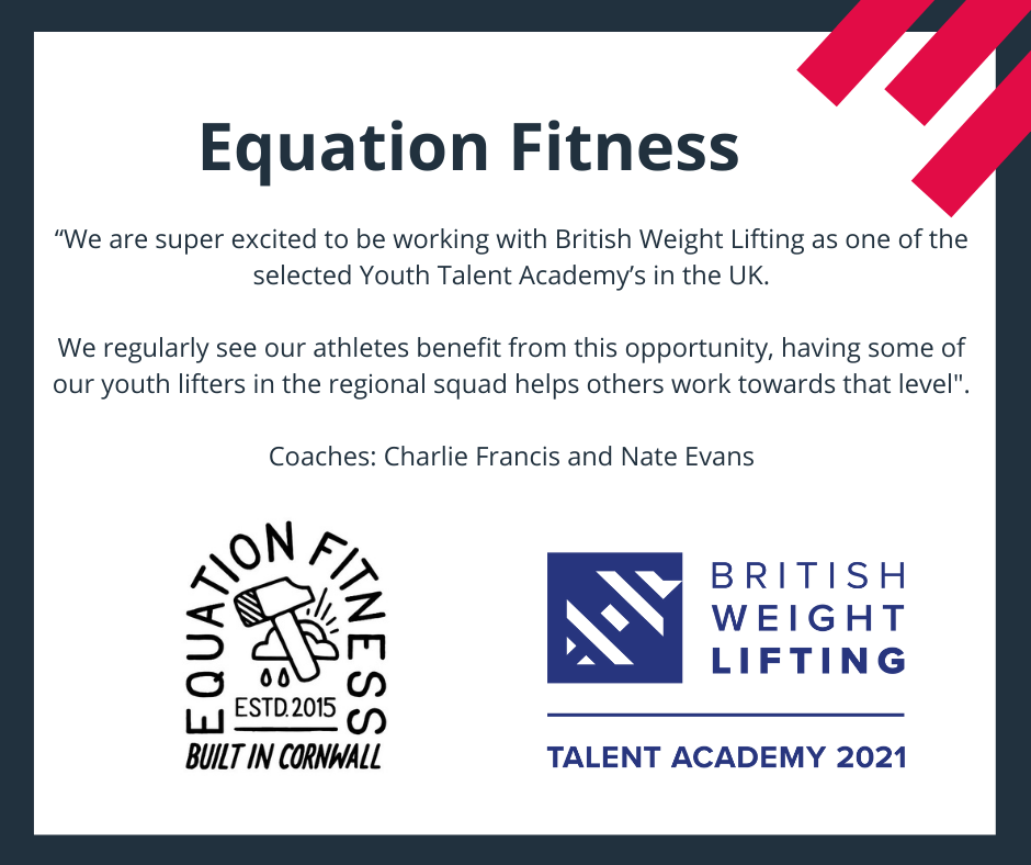 Equation Fitness in Focus: British Weight Lifting Talent Academy