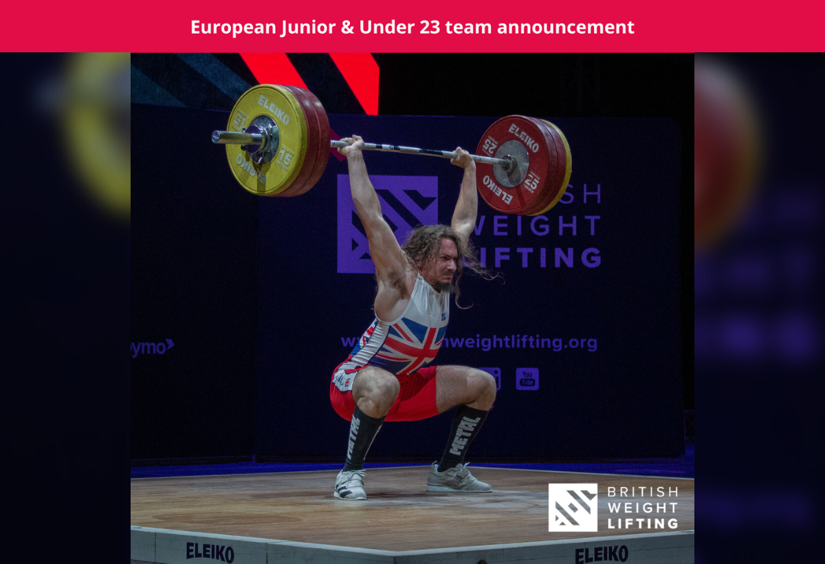European Junior and Under 23 Championships team announcement