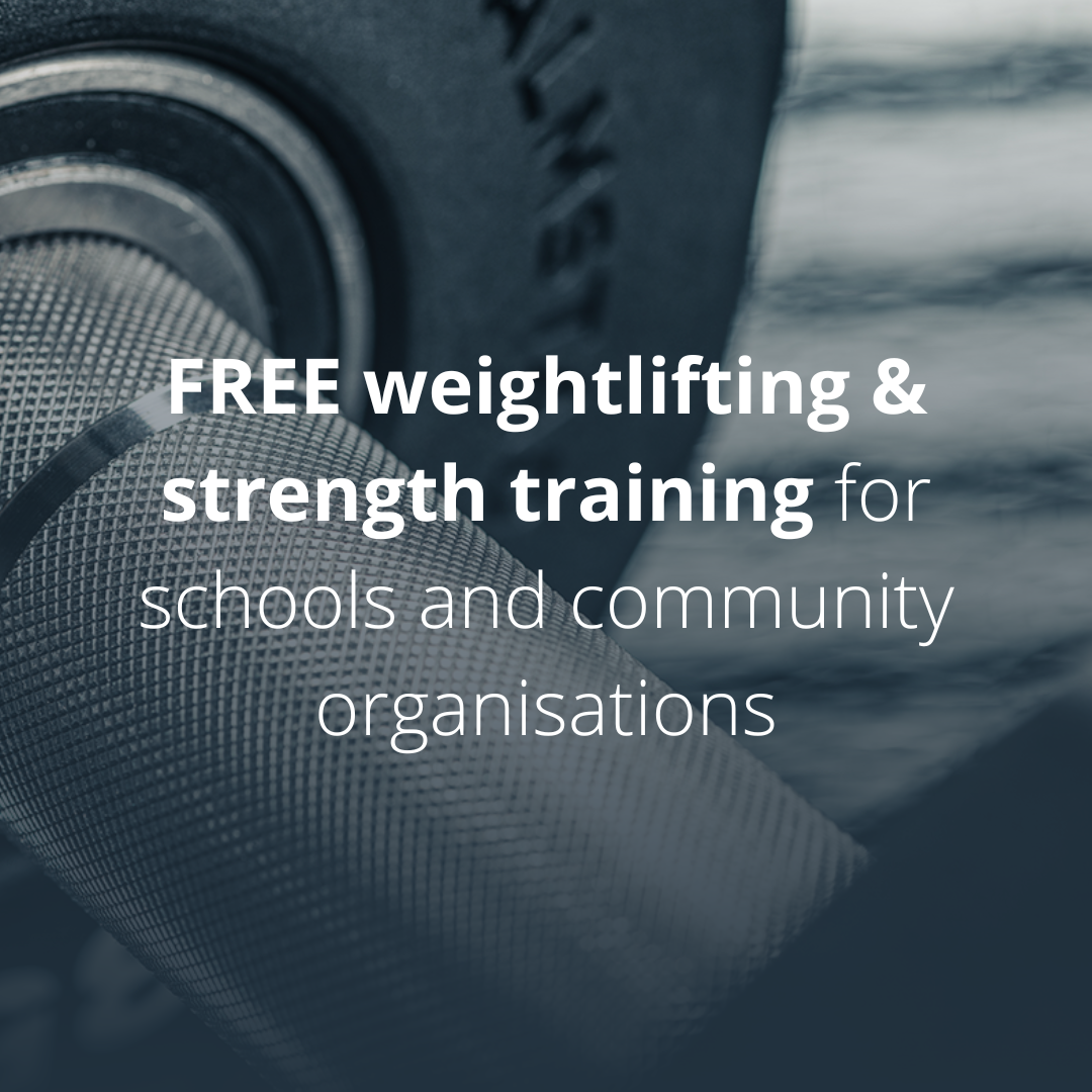 FREE weightlifting course for schools and community organisations: Raise the Bar 2023