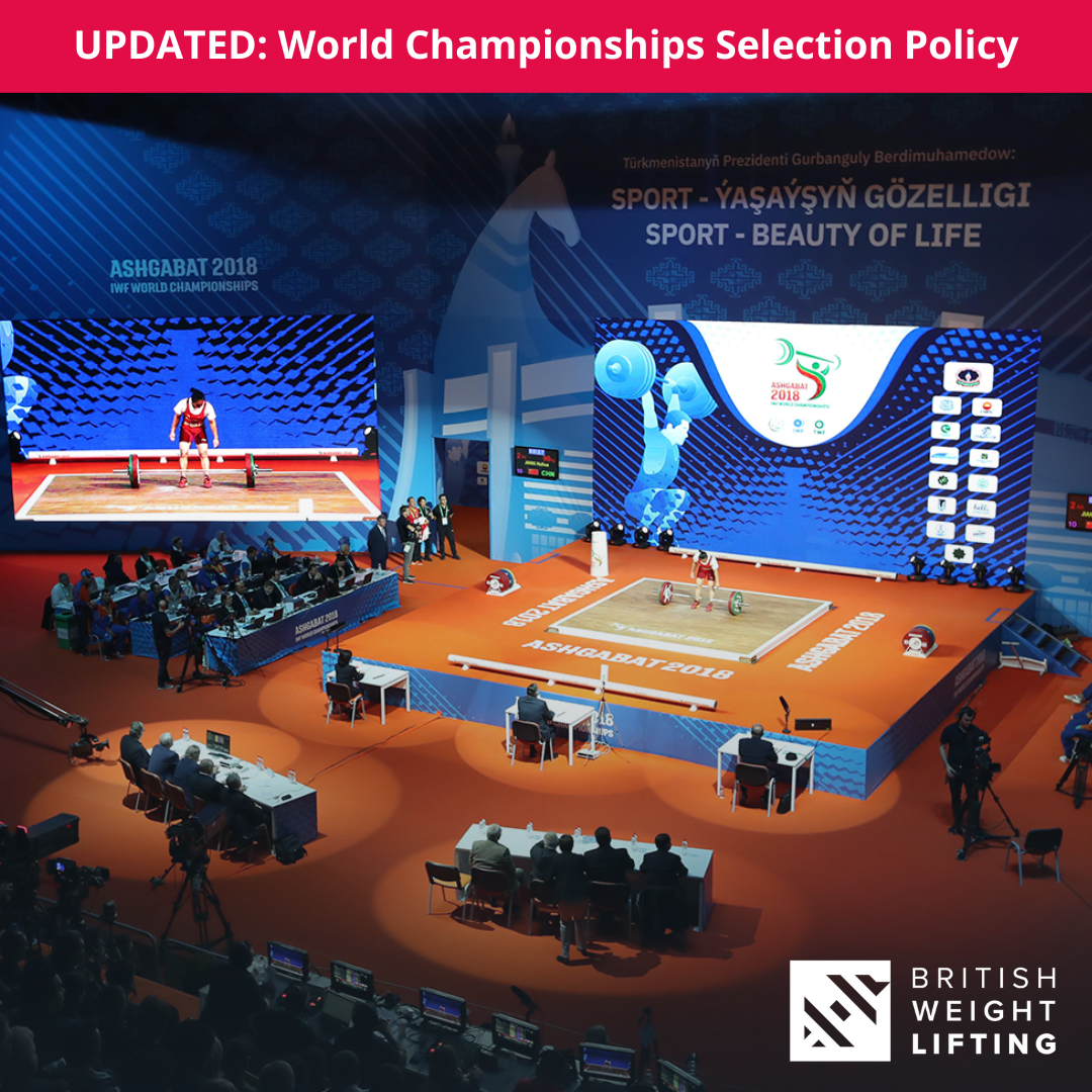 IWF World Championships Selection policy update