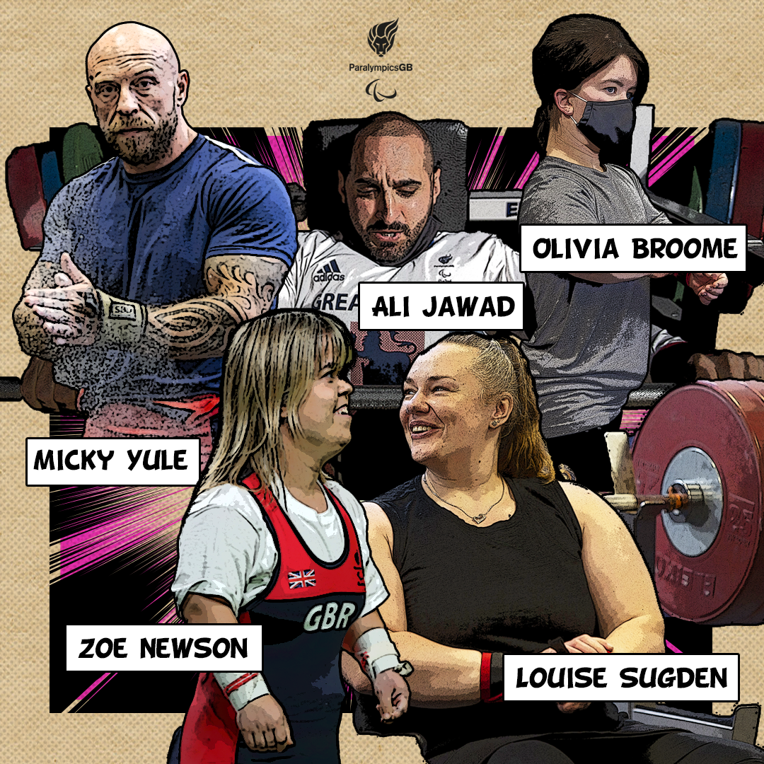 ParalympicsGB names five Powerlifters for Tokyo 2020