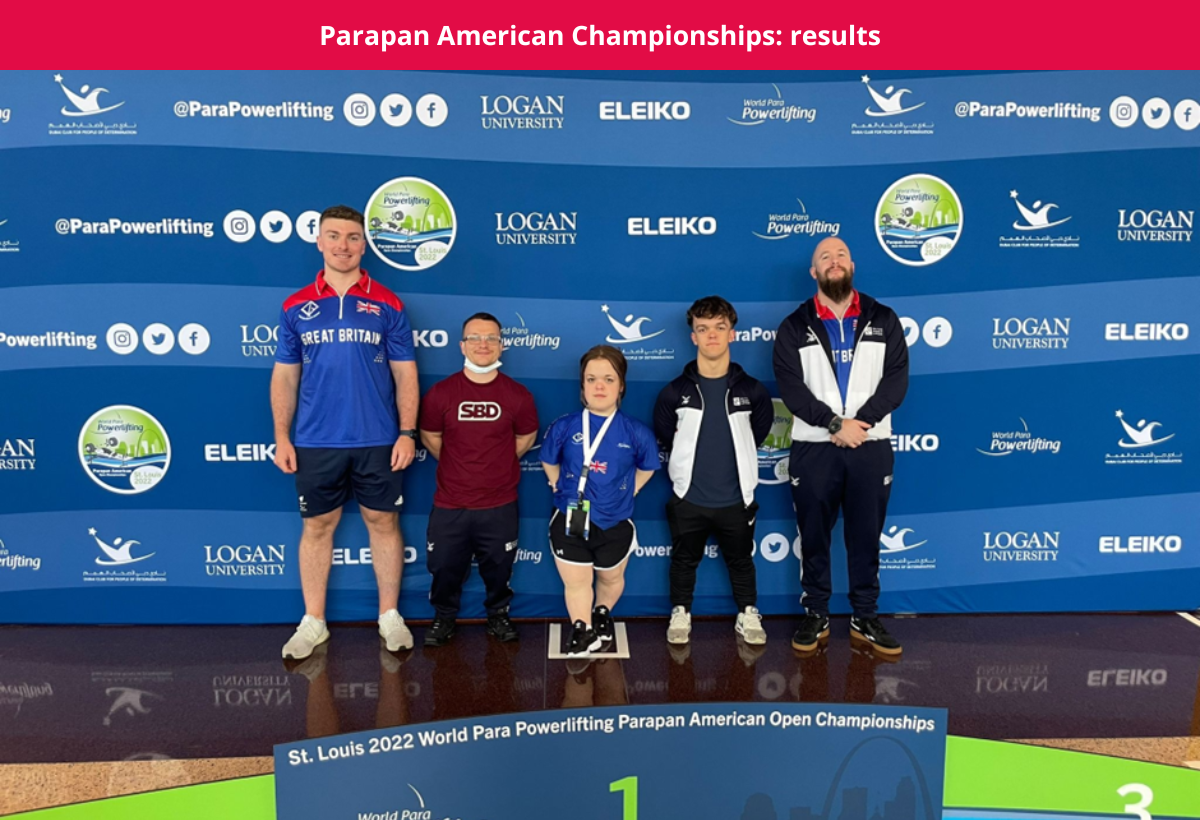 Parapan American Championships: results