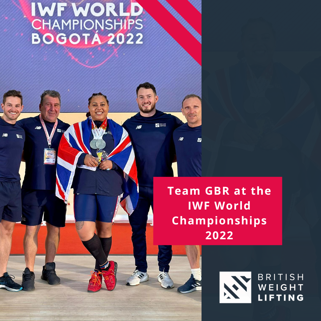 Team GBR at the 2022 IWF World Championships 