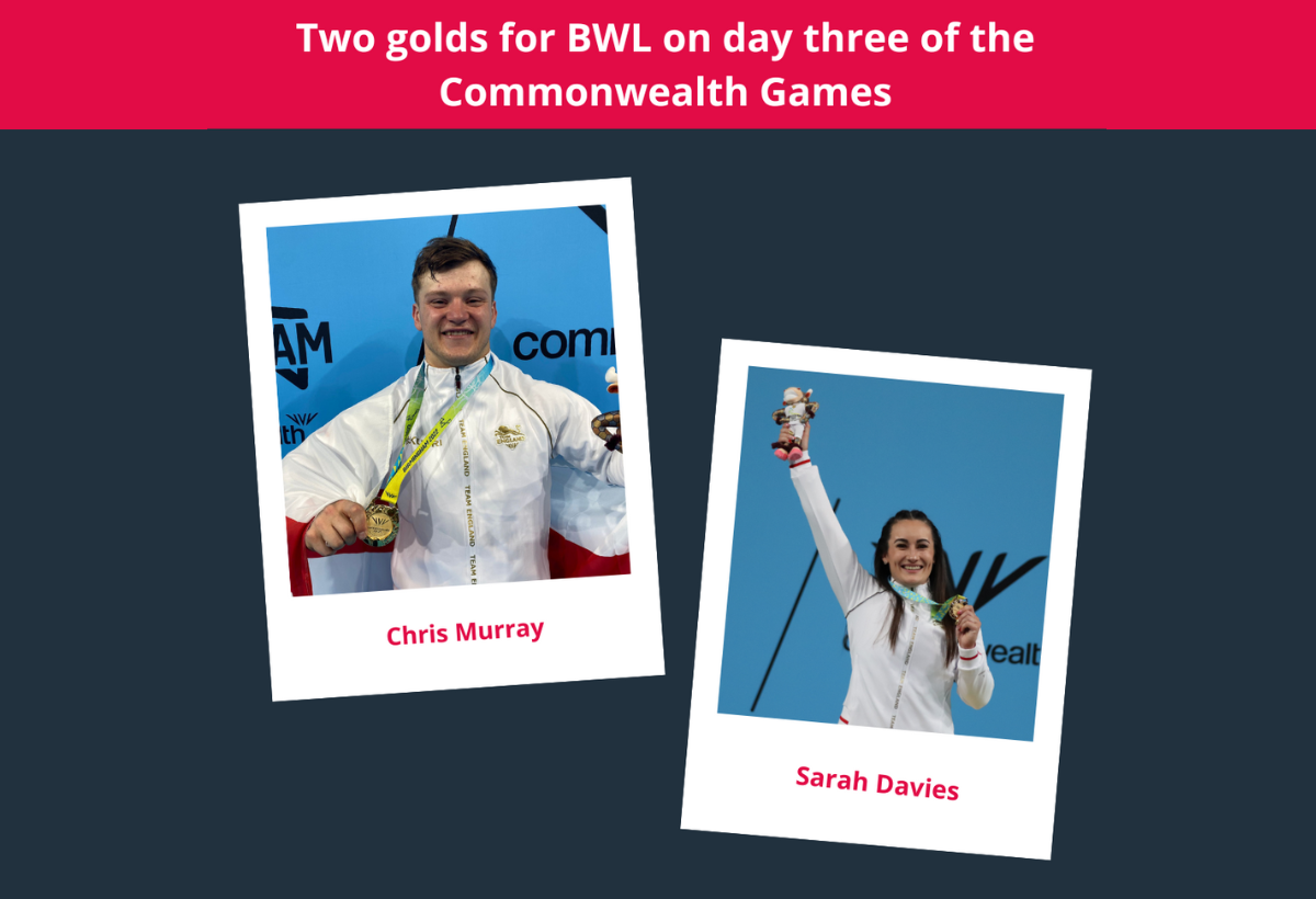 Two golds for BWL on day three of the Commonwealth Games