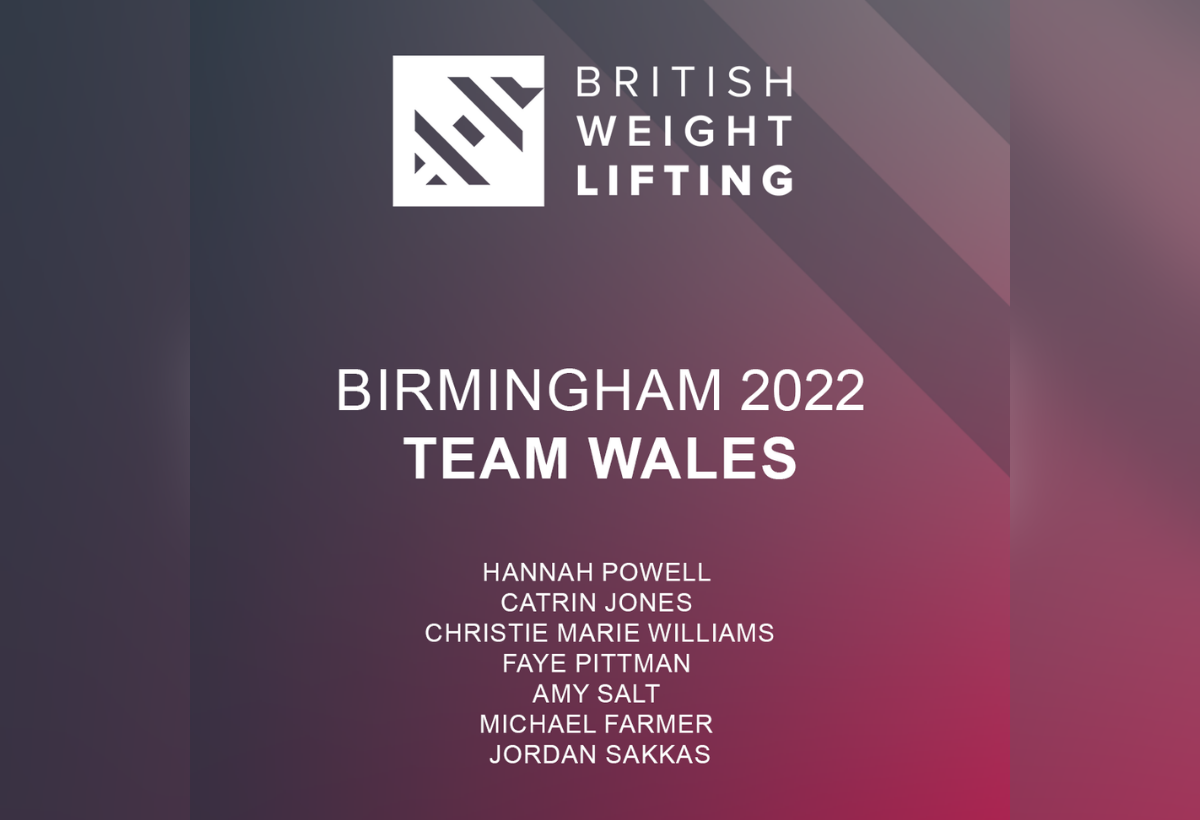 Weightlifting Wales Commonwealth team announcement