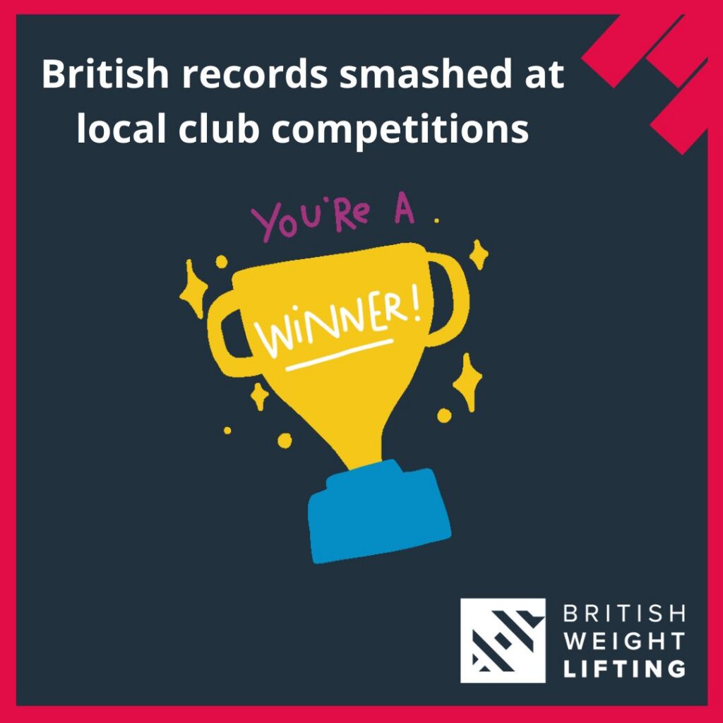 British Records Smashed at Tier 2 and 3 Competitions