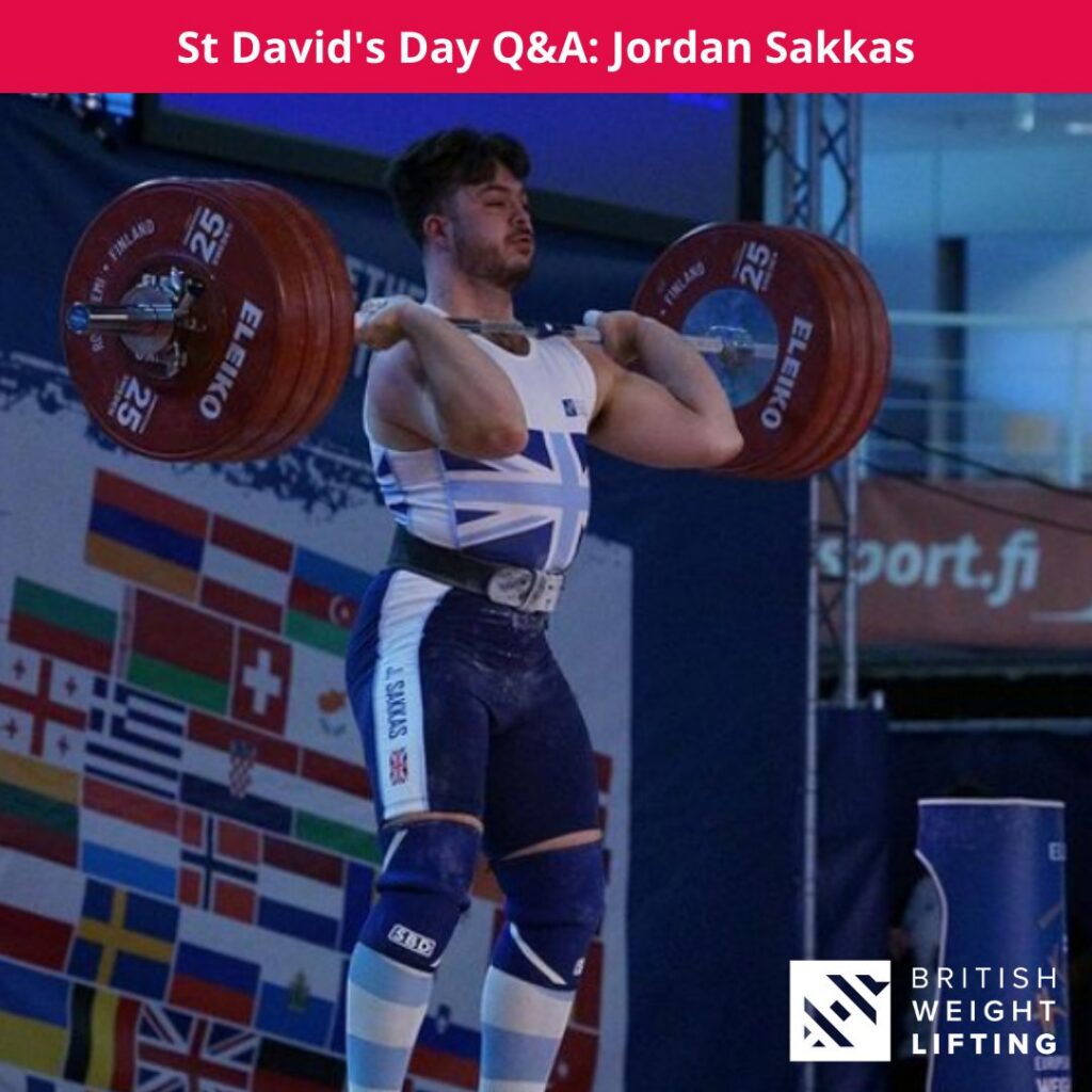 St David’s day Athlete Q&A with Jordan Sakkas