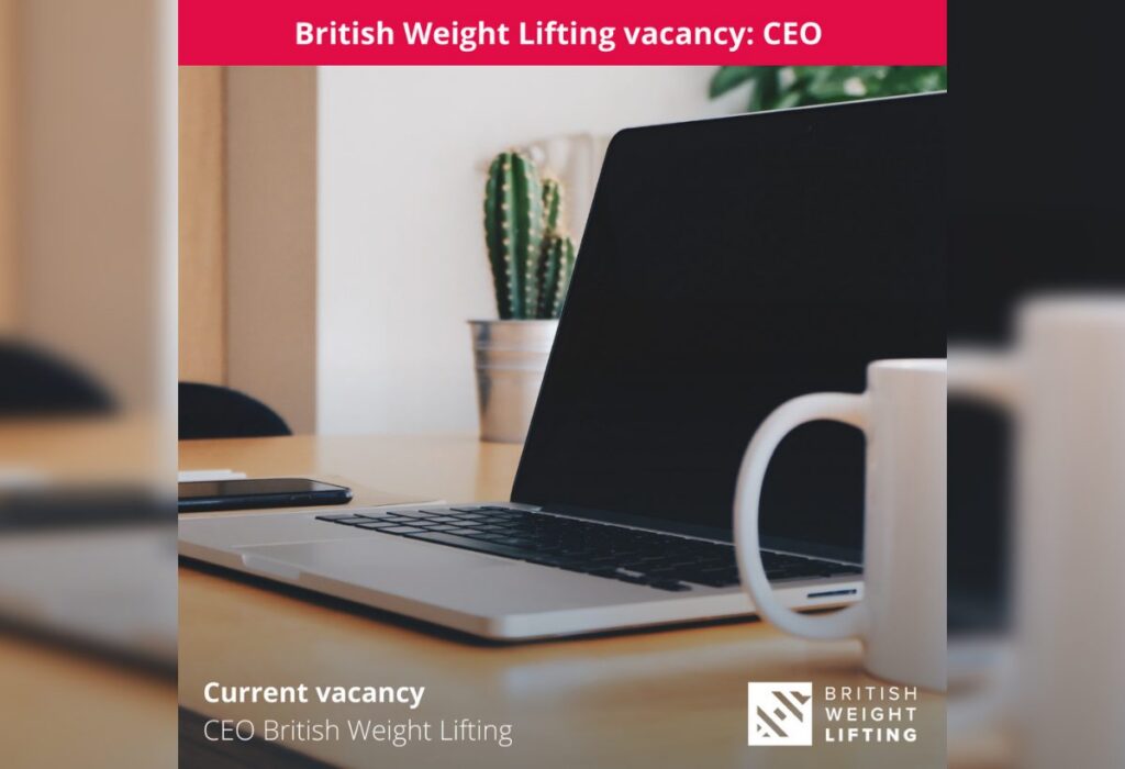 New vacancy: CEO