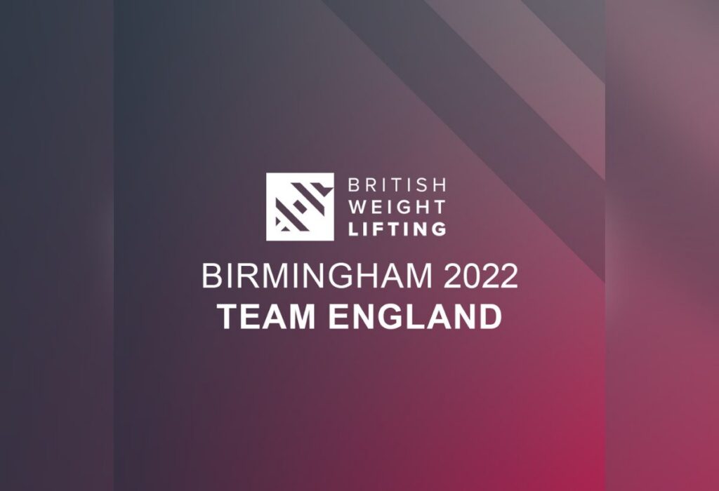 England Weight Lifting Commonwealth Team announcement