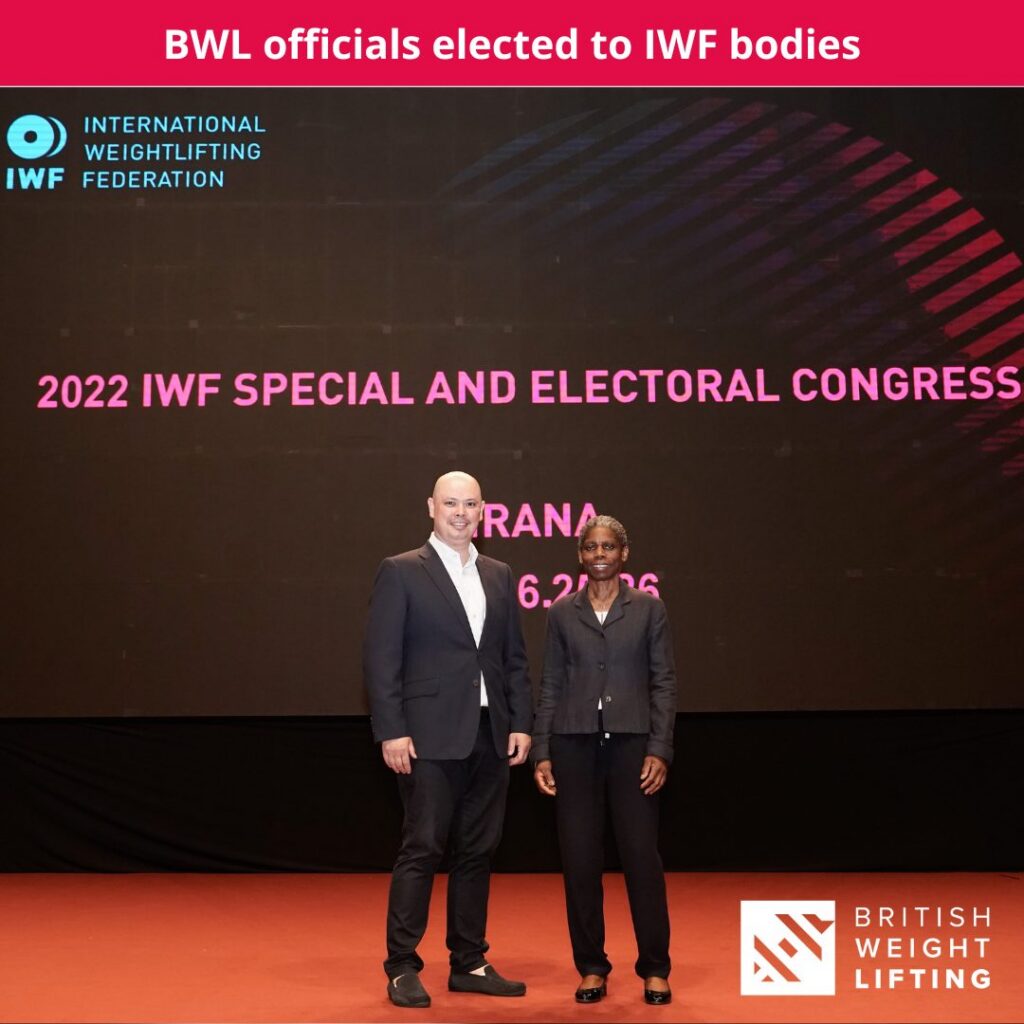 BWL OFFICIALS ELECTED TO IWF BODIES