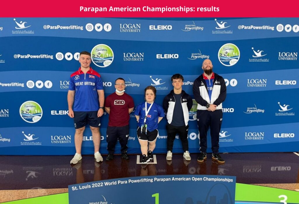 Parapan American Championships: results