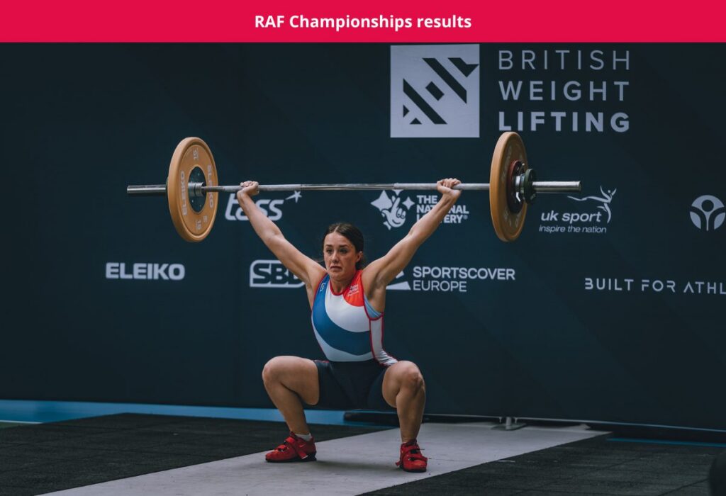 RAF Weightlifting Championships Cosford