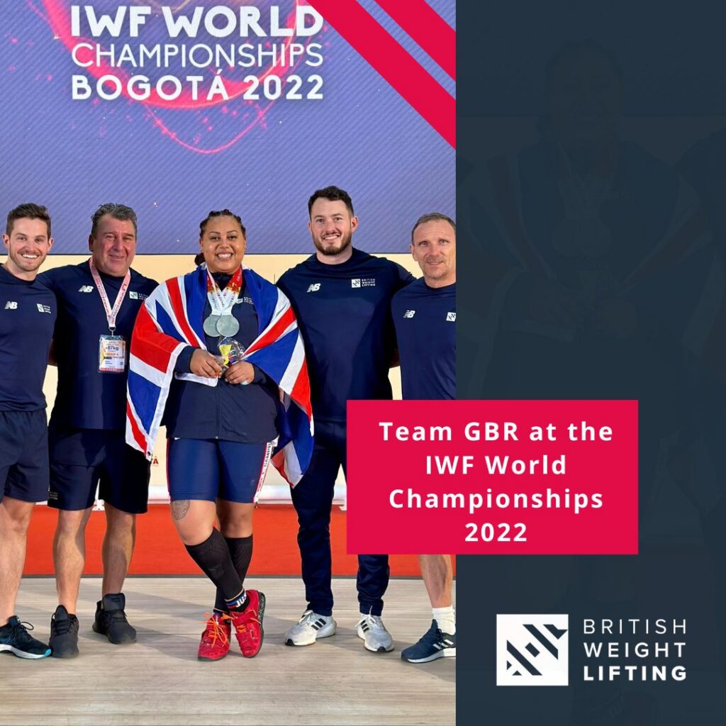 Team GBR at the 2022 IWF World Championships