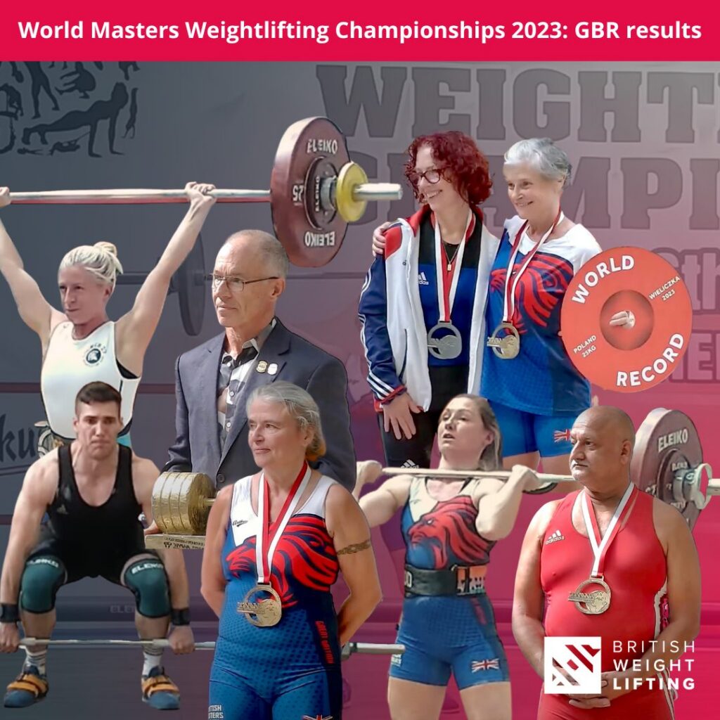 World Masters Weightlifting Championships 2023: GBR results