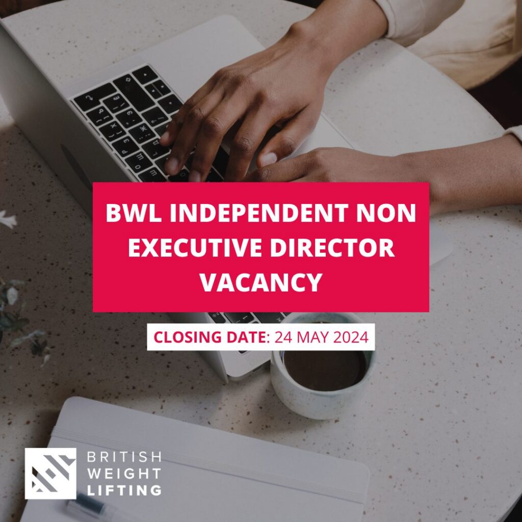 British Weight Lifting Seeks New Non-Executive Director