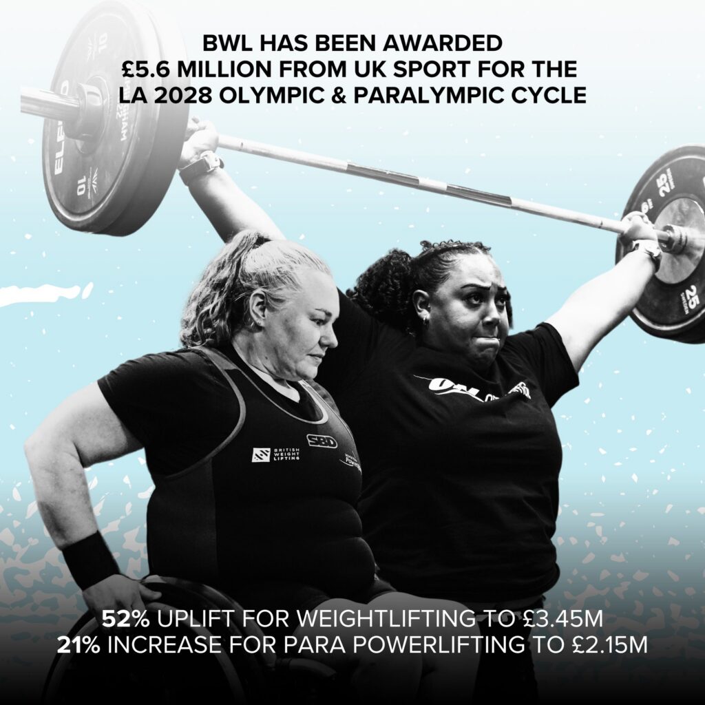 BWL Secures UK Sport Funding to Build On Olympic and Paralympic Success