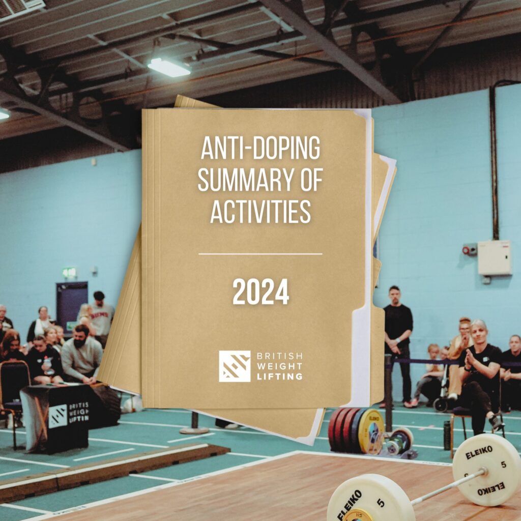 BWL Anti-Doping Summary of Activities (2024)