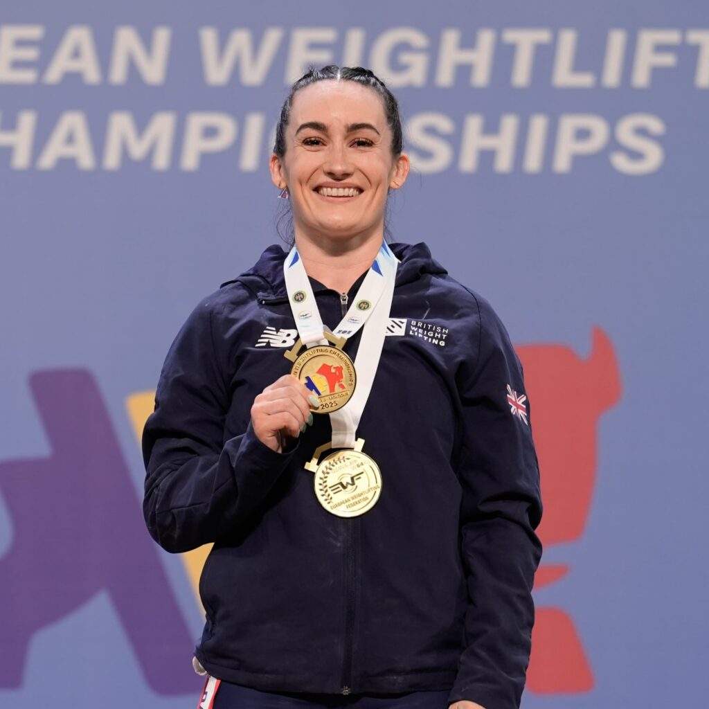 Sarah Davies takes Gold at the 2025 European Championships