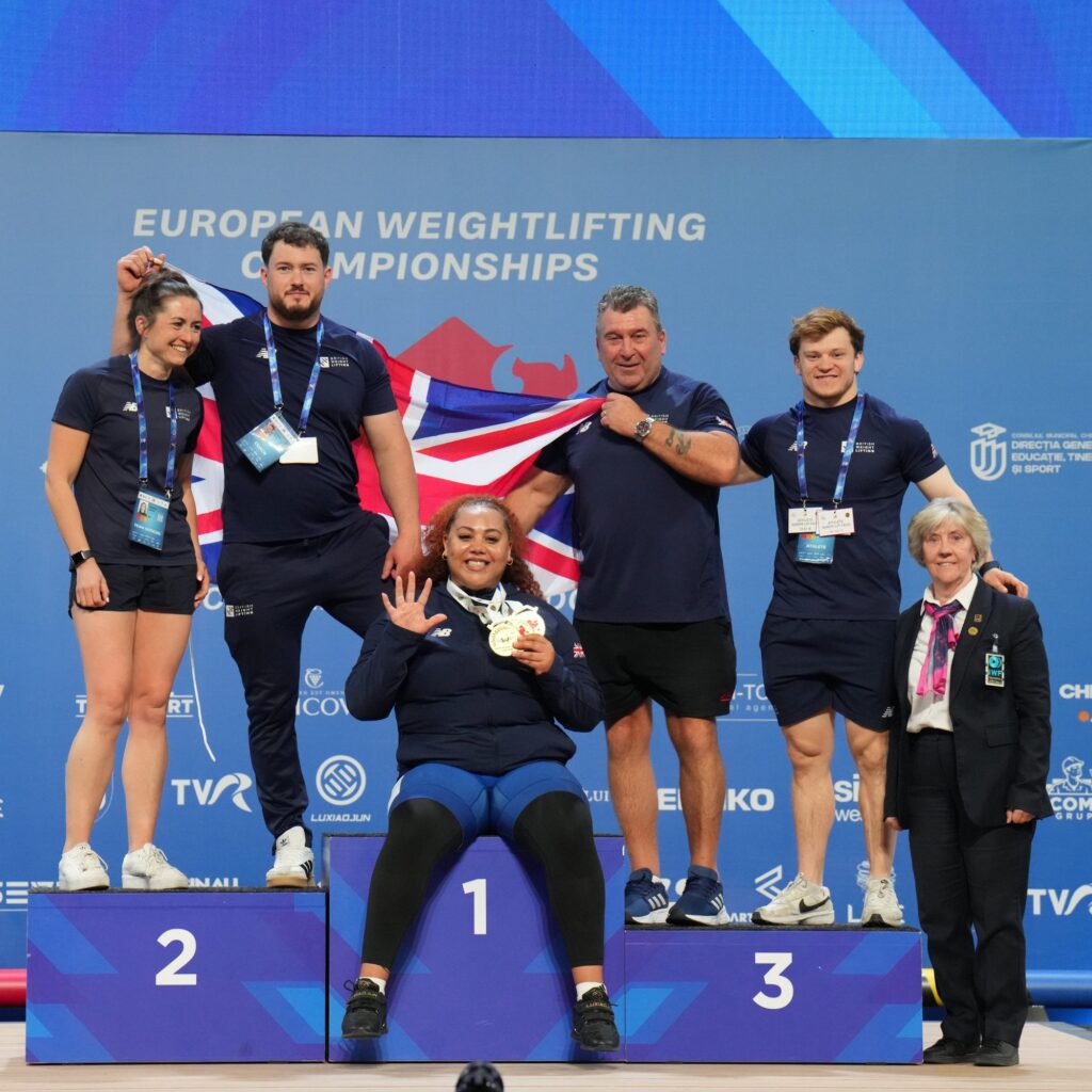 GBR shines at 2025 European Weightlifting Championships