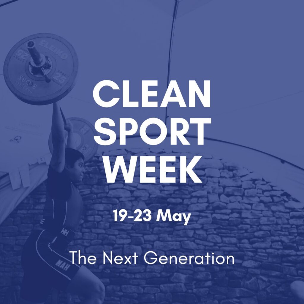 Clean Sport Week: The Next Generation