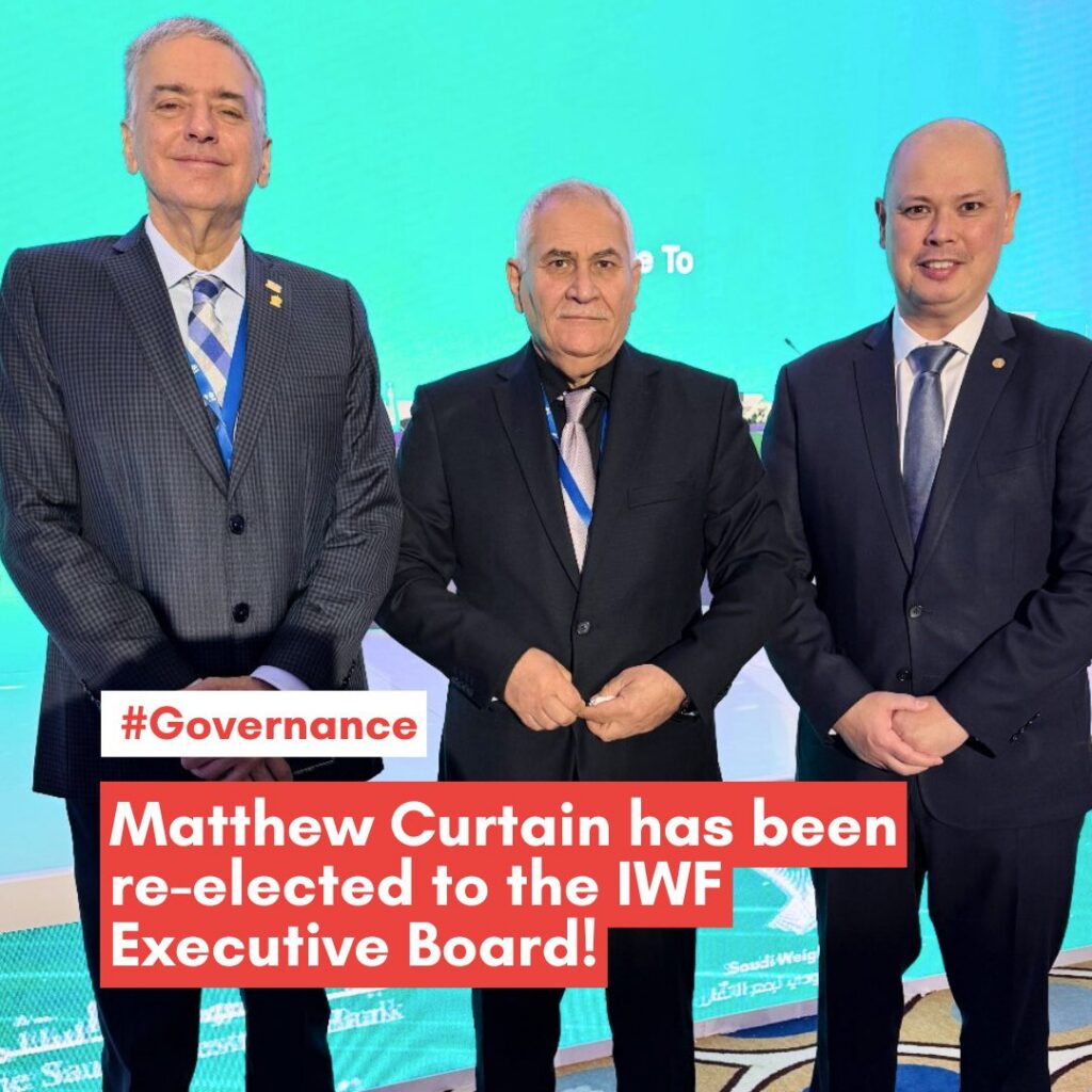 BWL CEO Matthew Curtain re-elected to IWF Executive Board