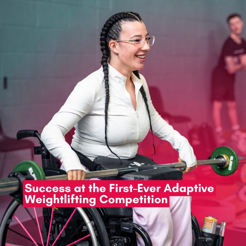 Success at the First-Ever Adaptive Weightlifting Competition