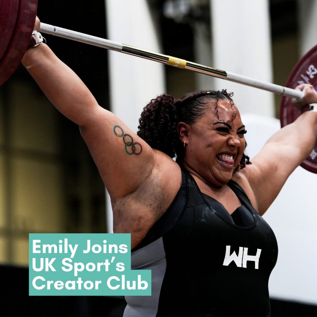 Follow Emily Campbell’s story: as they join new Athlete Creator Club for Olympic and Paralympic athletes