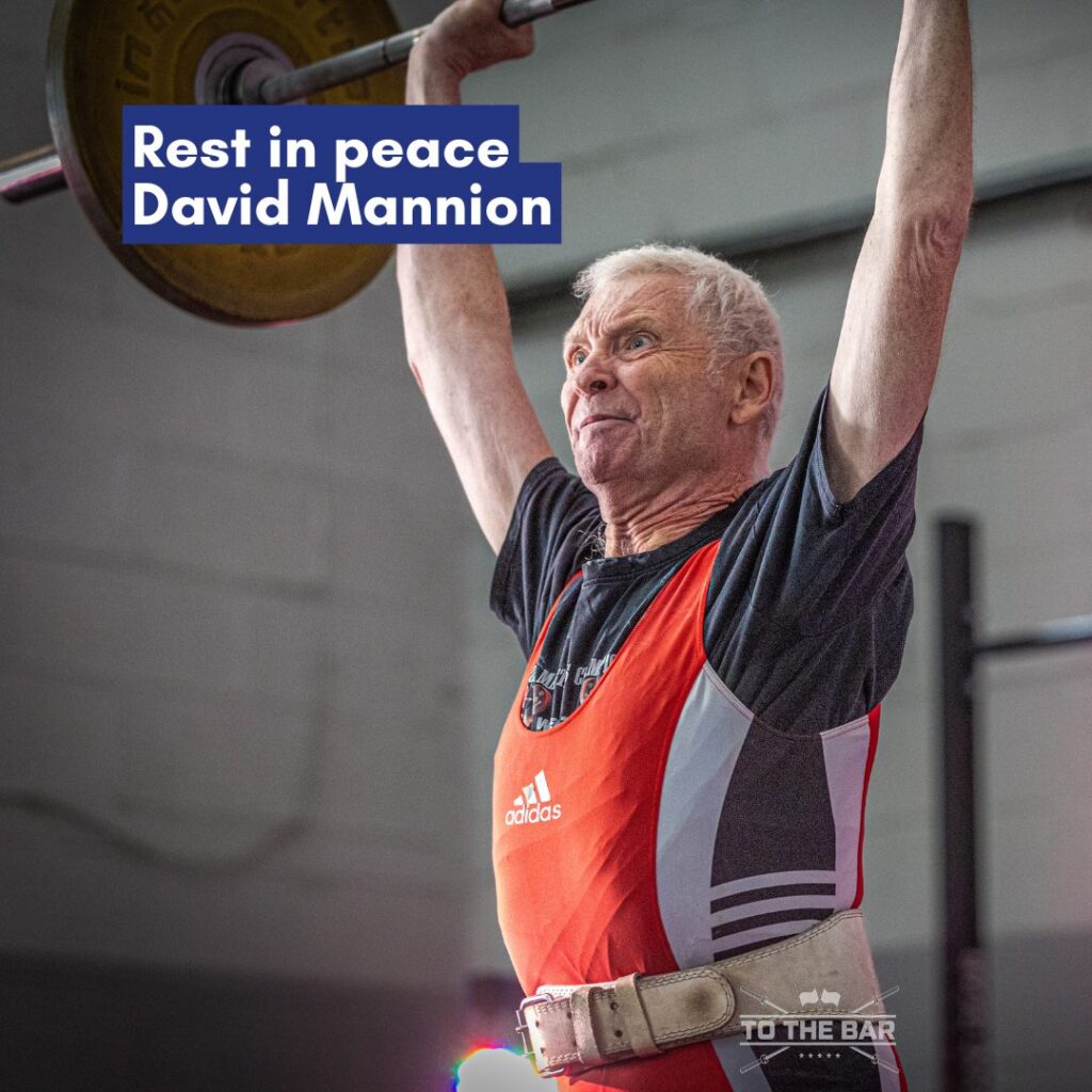 Rest in peace – David Mannion