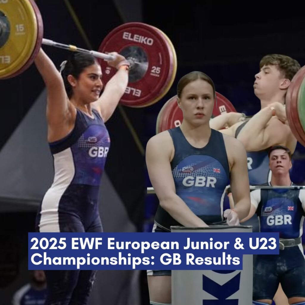 Strong performances from GB athletes at the 2025 EWF European Junior & U23 Championships