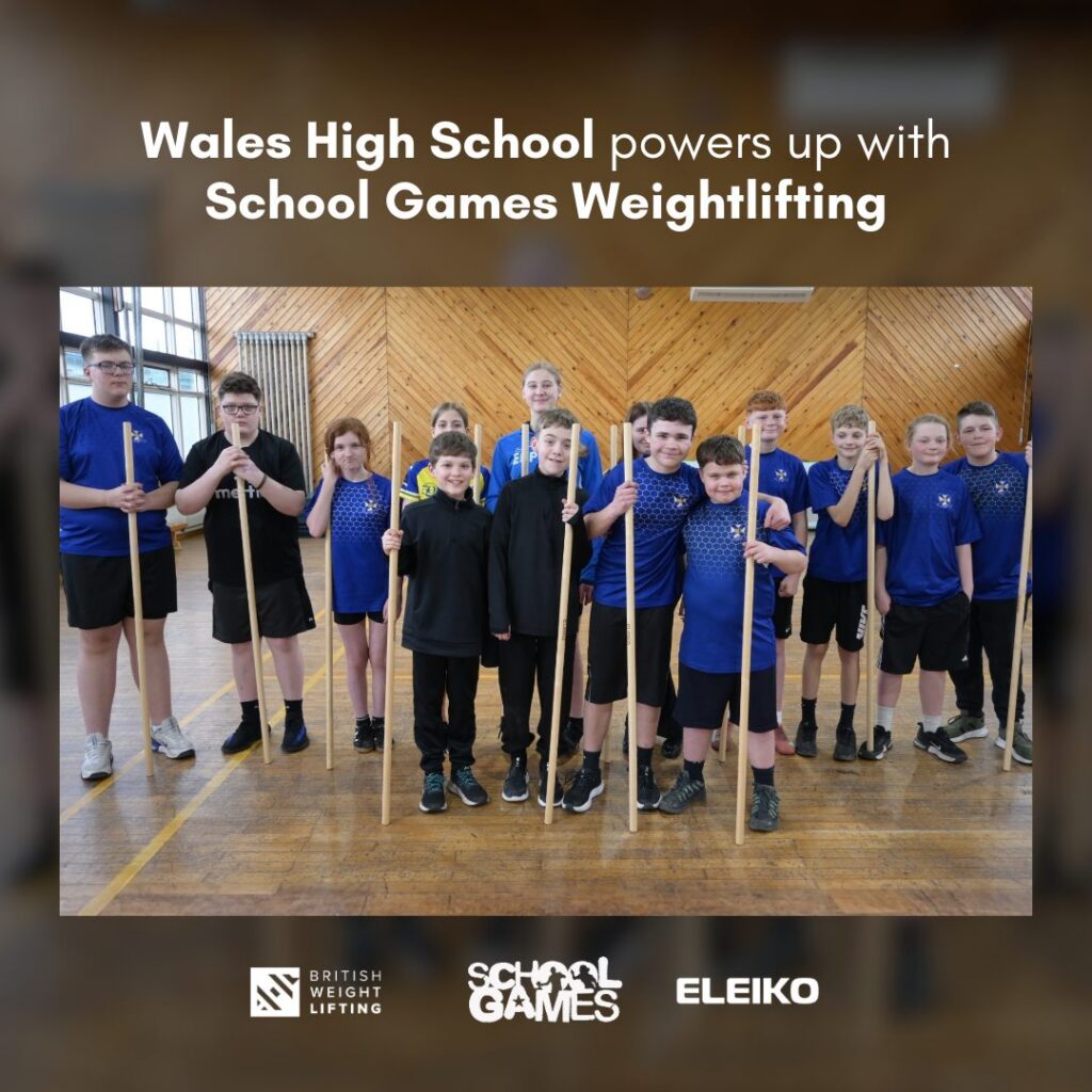 Wales High School powers up with School Games Weightlifting