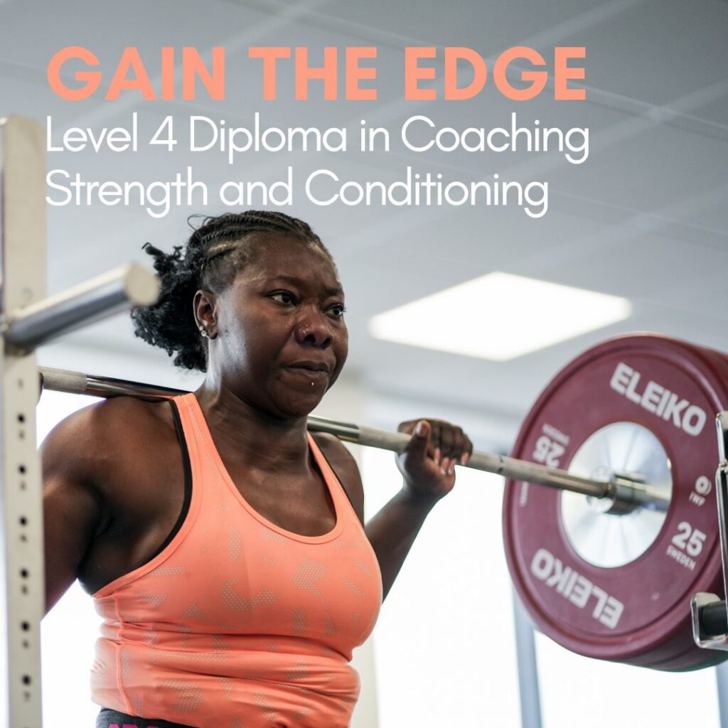 Gain the edge: elevate your coaching with British Weight Lifting’s Level 4 Diploma in Strength and Conditioning