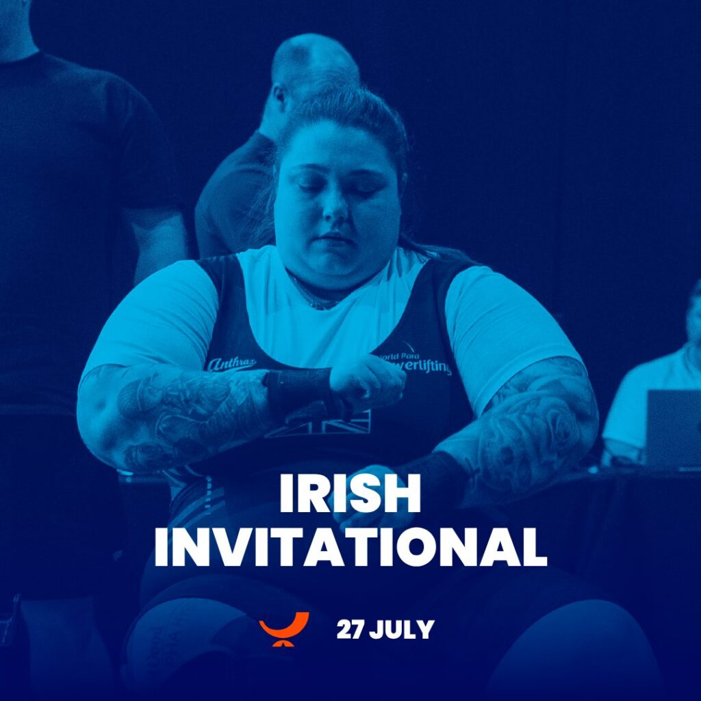 BWL names team for Irish Invitational Para Powerlifting competition